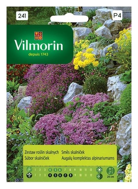 Zestaw roślin skalnych Vilmorin
