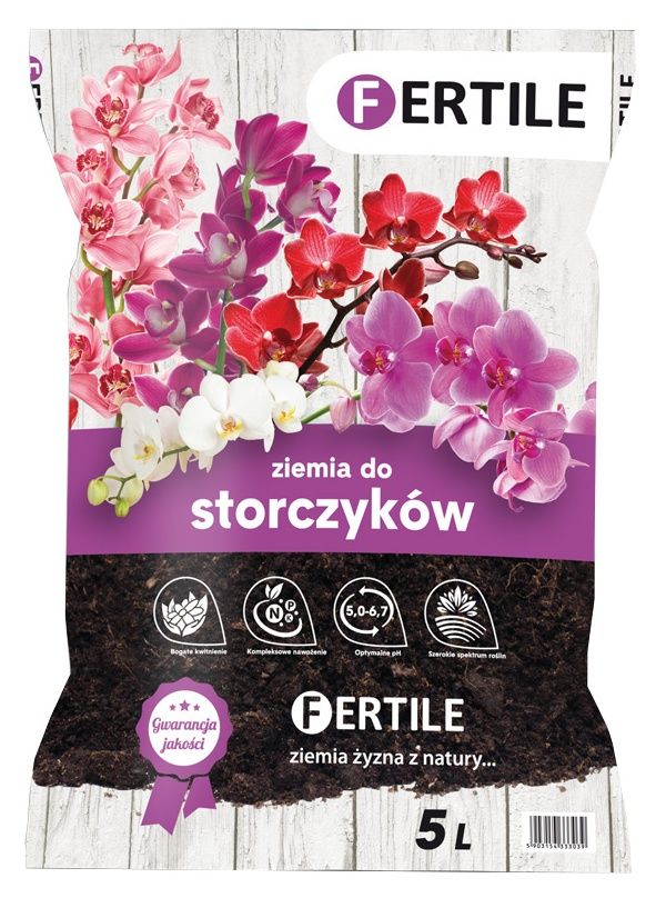 Ziemia do storczyków 5 L Fertile