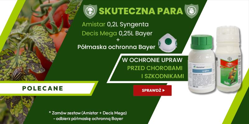 Zestaw Amistar 0,2L Syngenta + Decis Mega 0,25L Bayer