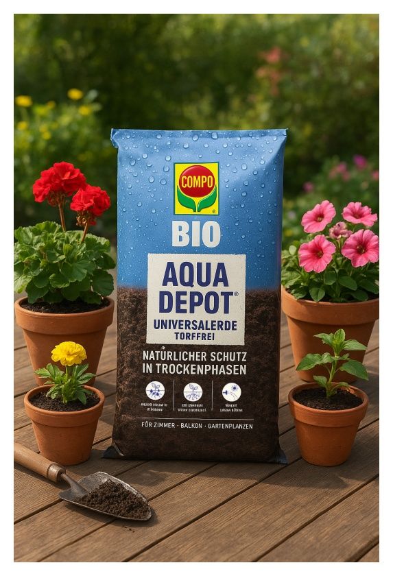 BIO Podłoże Aqua Depot Compo wizualizacja