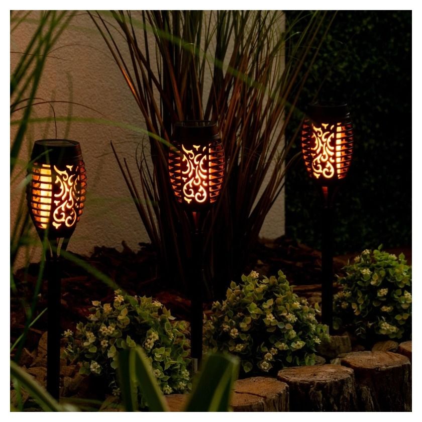Lampa solarna "Pochodnia" IGNIS 51cm Lumiled4