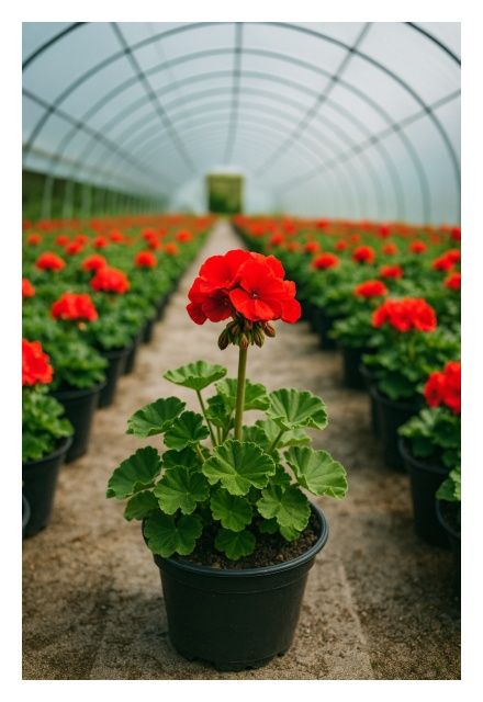 Doniczka SBX pelargonia