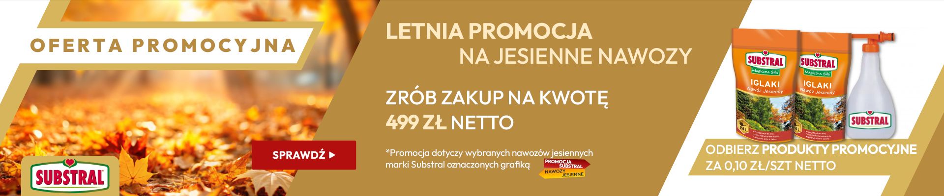 Promocja Substral Nawozy Jesienne 2025 B2B WIALAN - Grafika