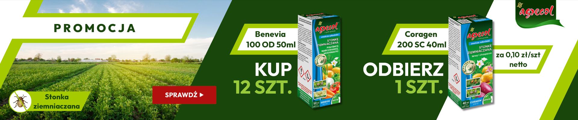 Promocja AGRECOL BENEVIA 2025 B2B WIALAN - Grafika
