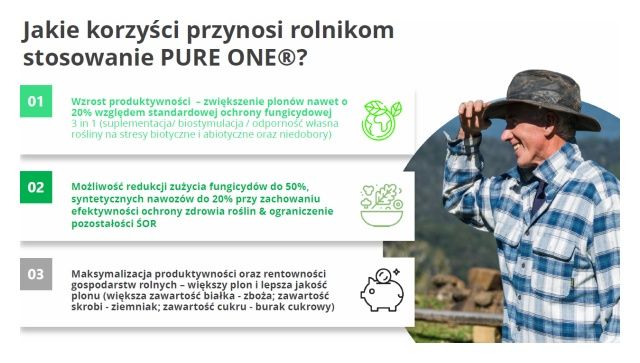 Efektywność wynikająca ze stosowania produktu Pure One